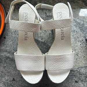 Pedro Garcia platforms in like-new condition. Perfect for summer, so versatile!